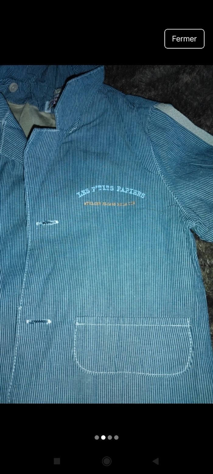 Très beau gilet blazer garçon e7 - photo numéro 2