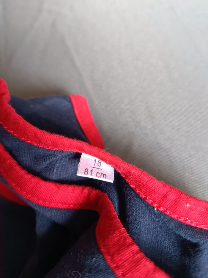 Débardeur bleu marine 🦕 Taille 18 mois - photo numéro 5