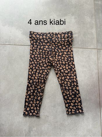 Legging 4 ans kiabi imprimé léopard