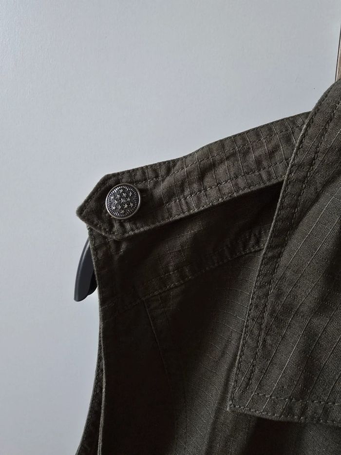 Veste sans manches vert kaki - photo numéro 4