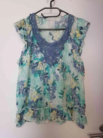 Haut léger coton coloré taille 44