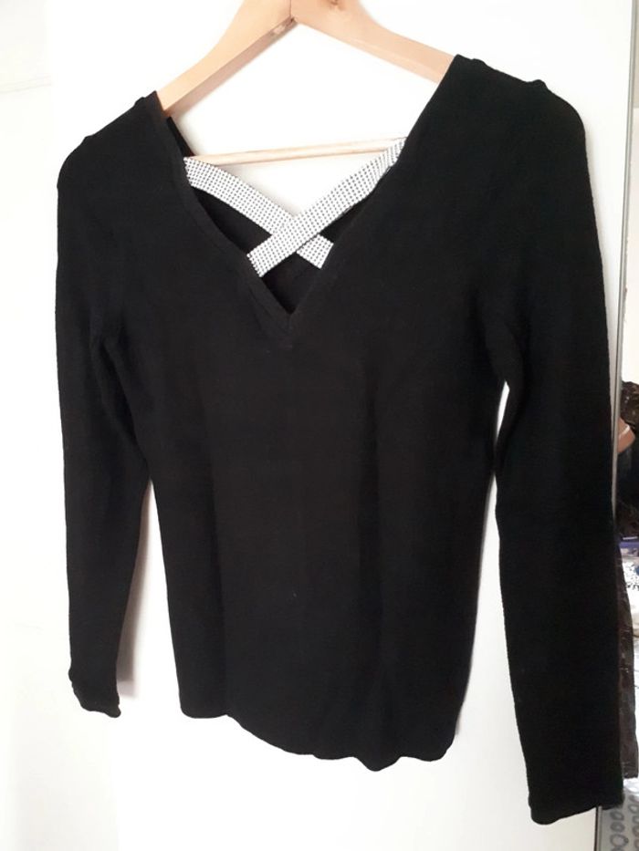 Pull noir naf naf T1 - photo numéro 2