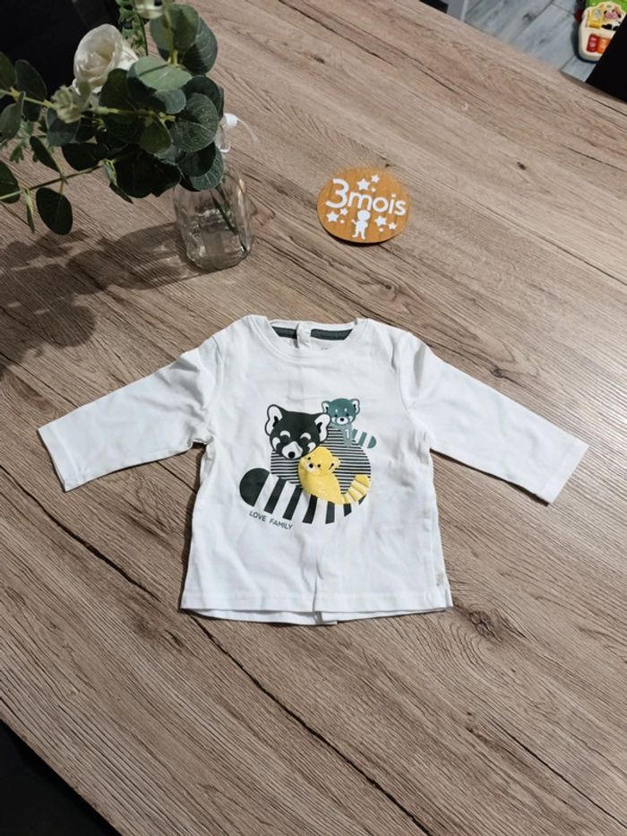 T-shirt obaïbi 3 mois