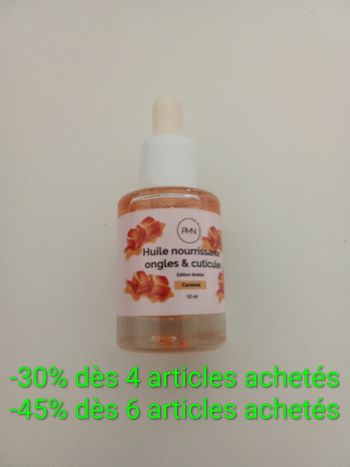 L'huile nourrissante ongles & cuticules - Edition limitée parfum caramel - neuve 