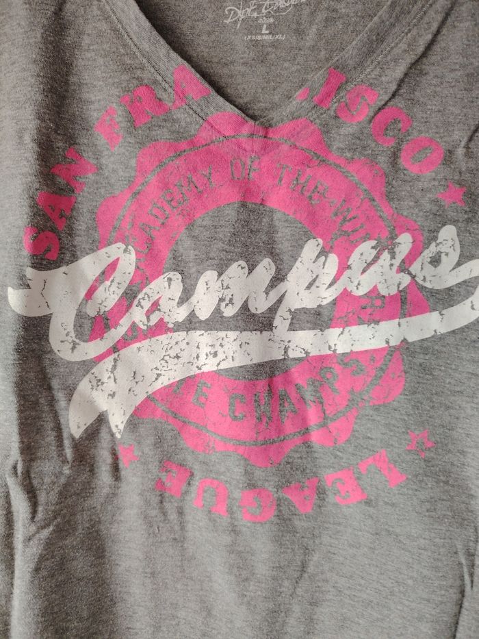T shirt gris - photo numéro 2