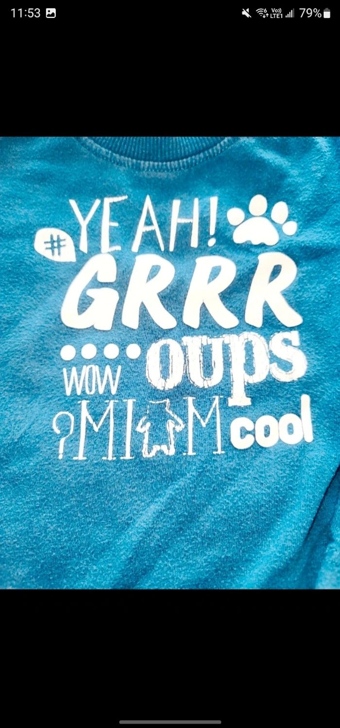 Tee-shirt garçon 💙 - photo numéro 2