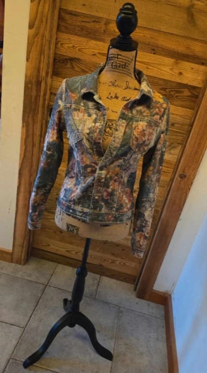 Veste en jean réversible