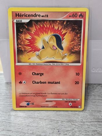 Carte pokemon Héricendre