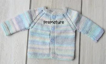 Veste/gilet prématuré ou bébé poids plume
