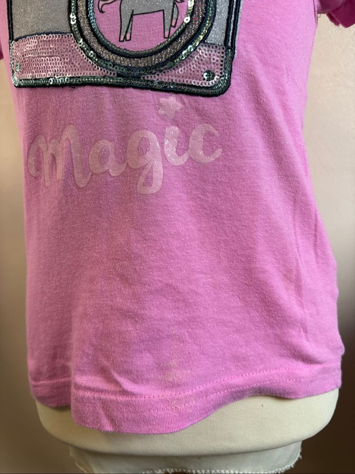 T-shirt fille taille 116 - photo numéro 3