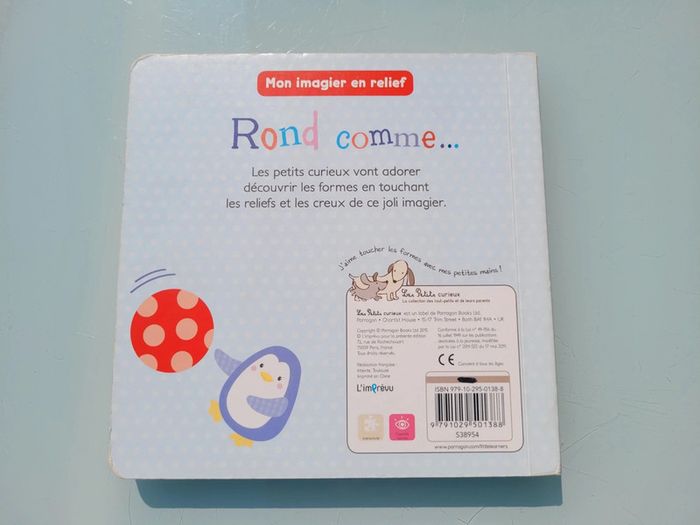 🔴 Rond comme 🟩 Mon imagier en relief, tout carton (84) - photo numéro 9