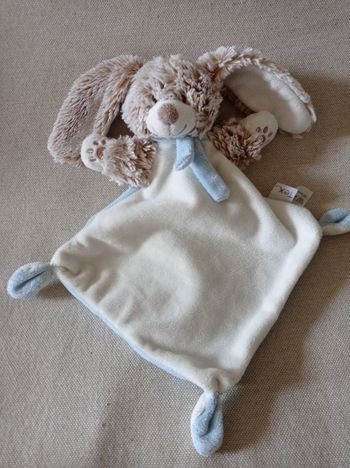 Doudou plat lapin
