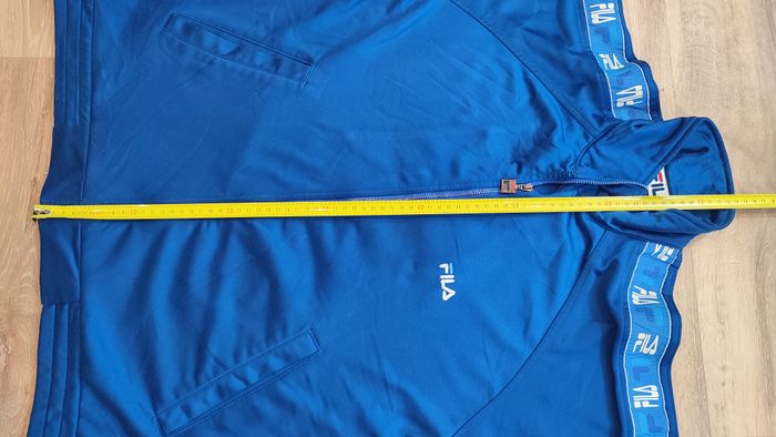 Vêtement Homme Veste zip bleu Fila taille M taille L #Retrostreet - photo numéro 8
