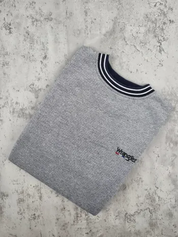 Sweat Wrangler gris chiné – Taille M Homme