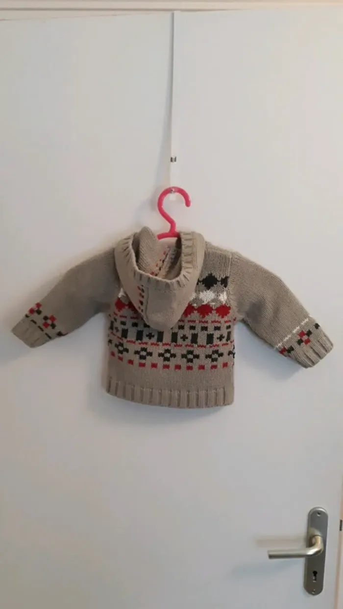 Gilet zippé à capuche - photo numéro 2