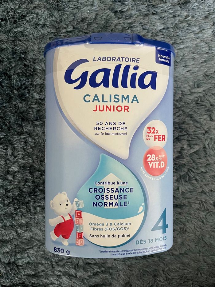 3 boîtes de lait 4ème âge. - photo numéro 2