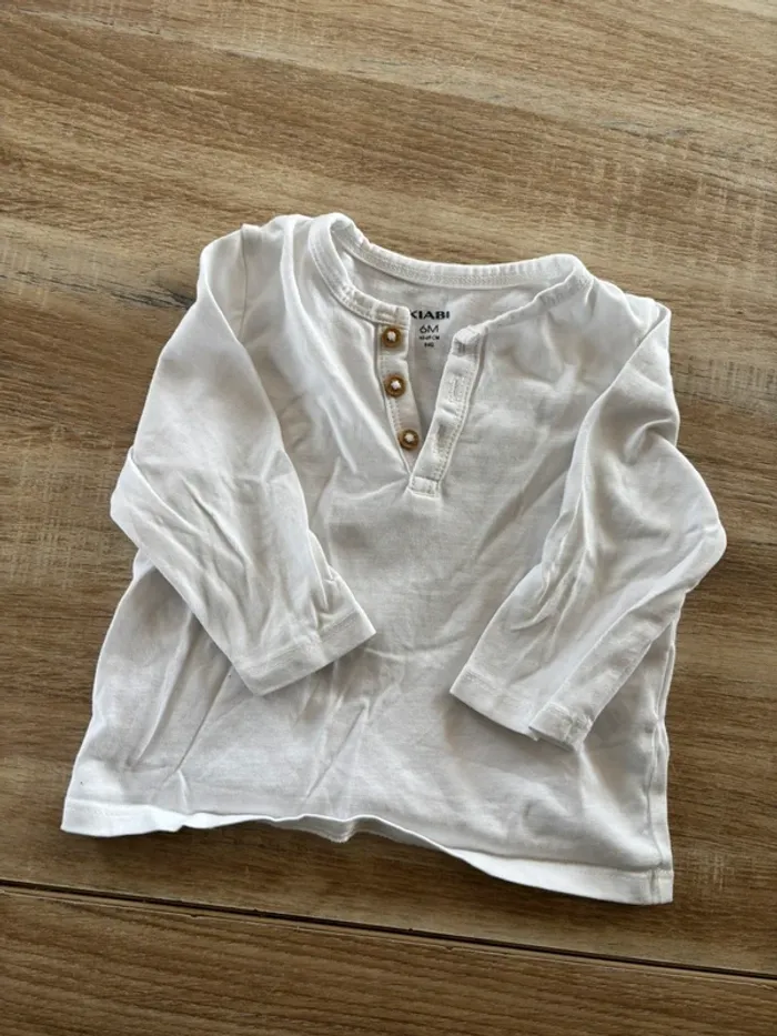 Tee-shirt à manche longue Kiabi