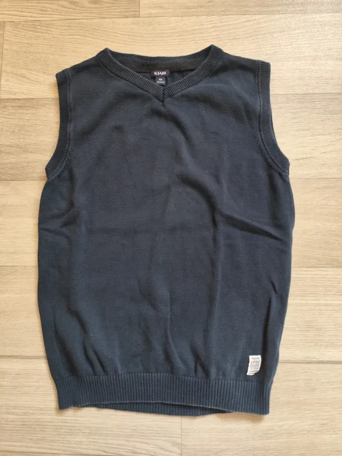 Pull sans manche 10 ans kiabi