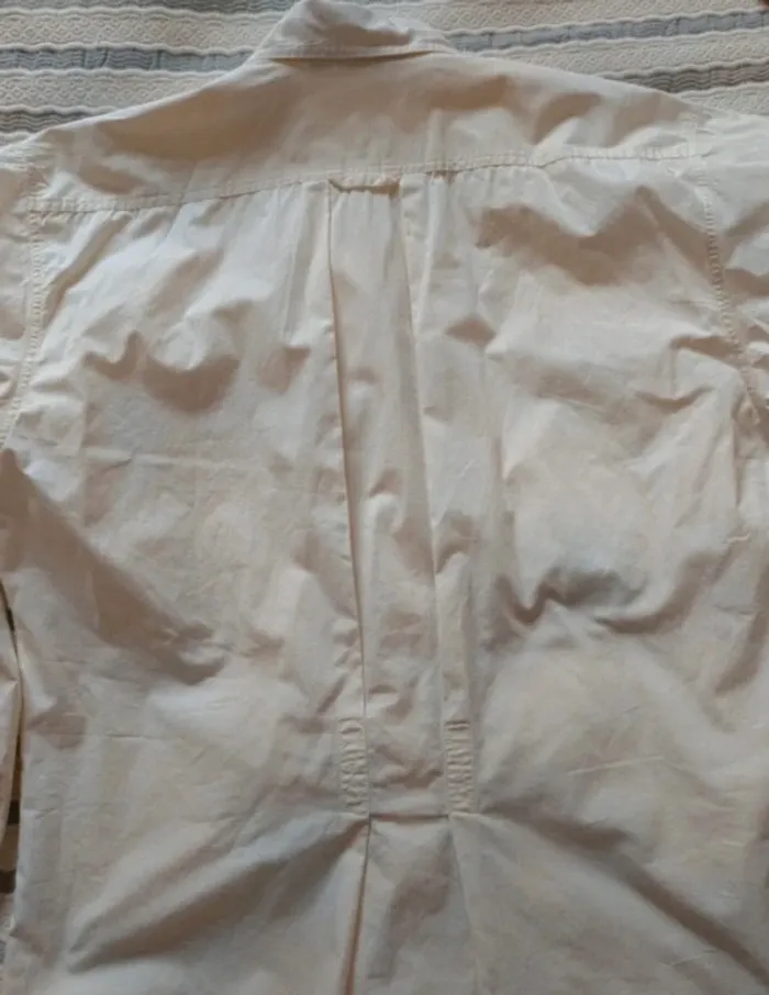 Superbe chemise surchemise vintage 100% coton
 taille 40-44 - photo numéro 10