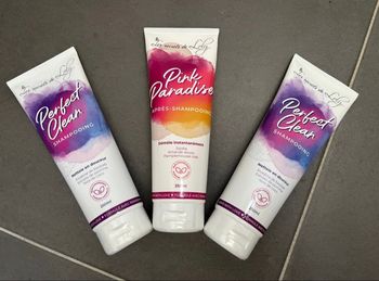 Lot de 2 shampoings et 1 apres shampoing les secrets de Loly