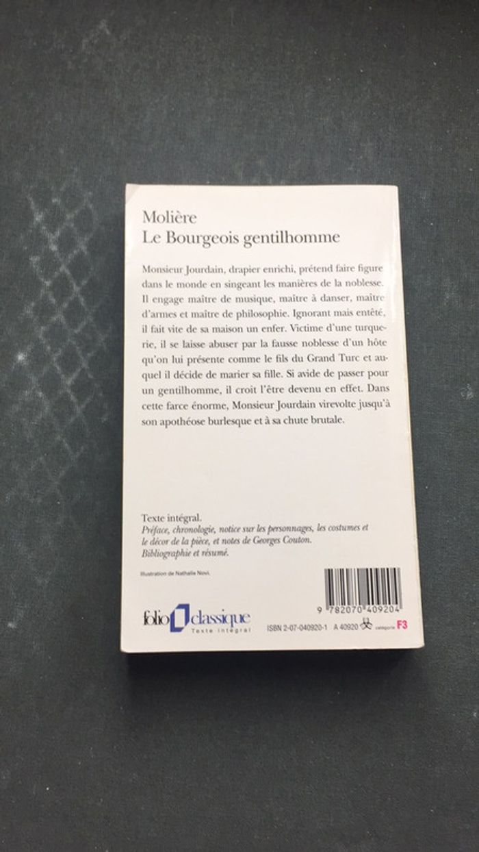 Le bourgeois gentilhomme Molière - photo numéro 2