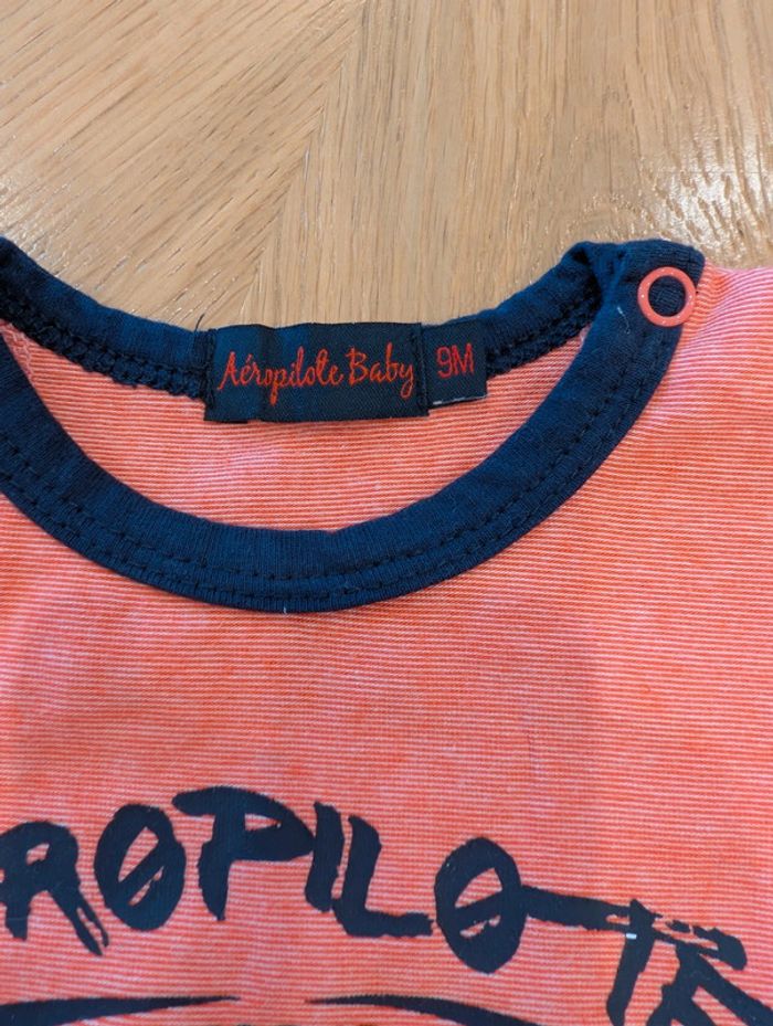 Salopette short Aeropilote - Taille : 9 Mois - photo numéro 3