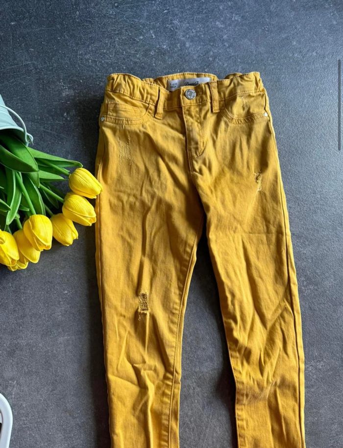 Jean Skinny jaune - photo numéro 2