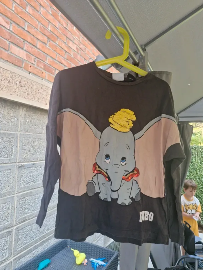 T-shirt manches longues • Dumbo - photo numéro 5