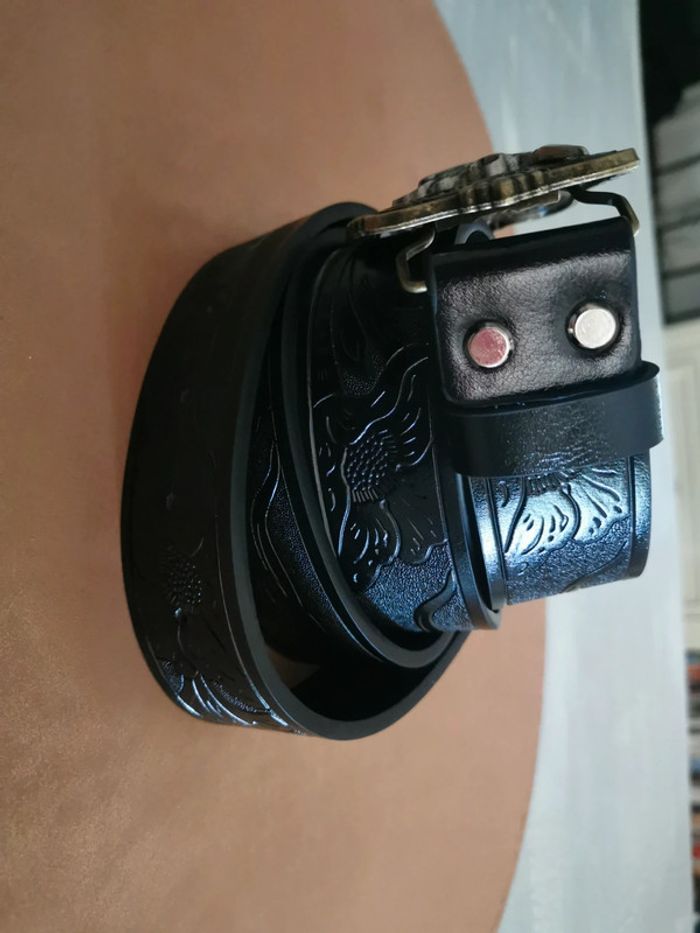 Ceinture de cowboy country taureau - photo numéro 3