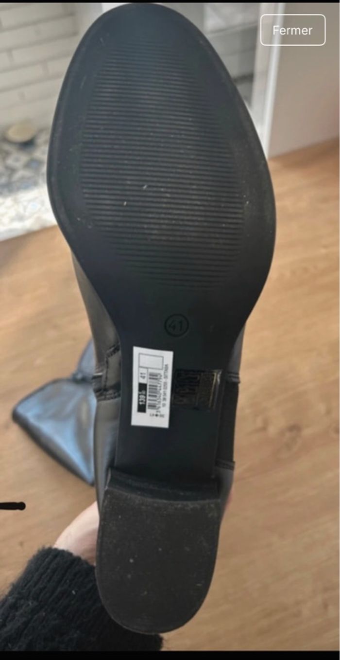 Bottes cavalière cuir Eram - photo numéro 2