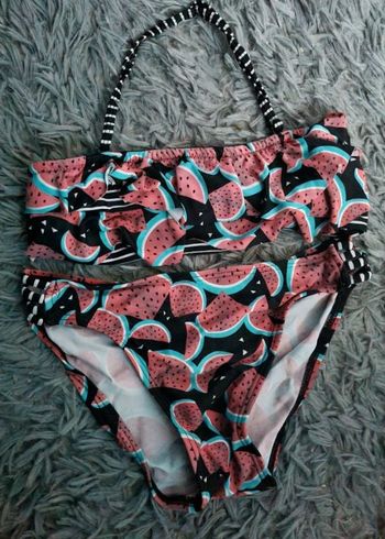 Maillot de bain 2 pièces pastèque 🍉 9-10ans