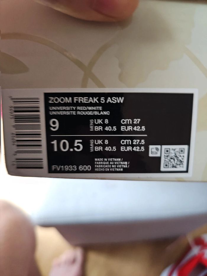🔥Giannis Zoom Freak 5 ASW T.42.5🏀 - photo numéro 13