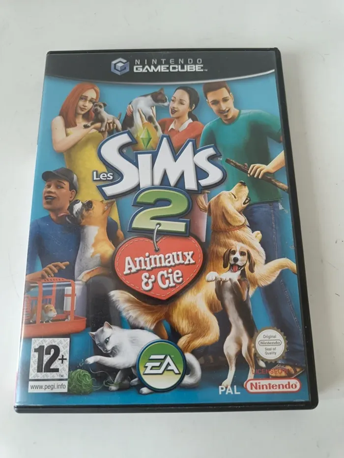 Jeu Nintendo GameCube Les Sims 2 Animaux & Cie Complet FR