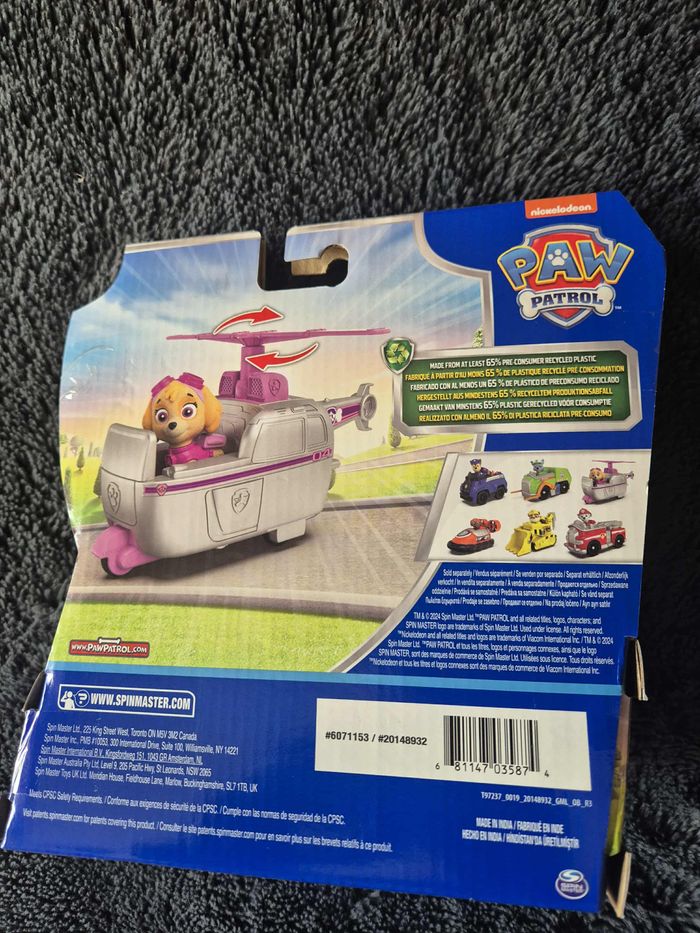 Véhicule avec Figurine Skye Paw Patrol Pat’Patrouille - photo numéro 3