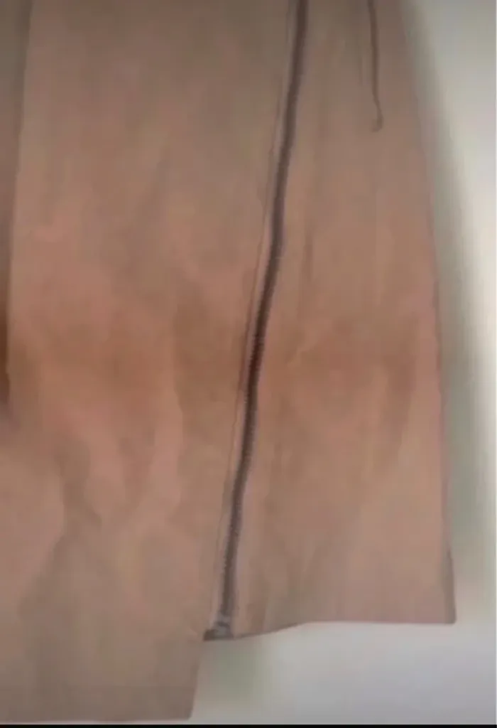 Jupe beige daim - photo numéro 2