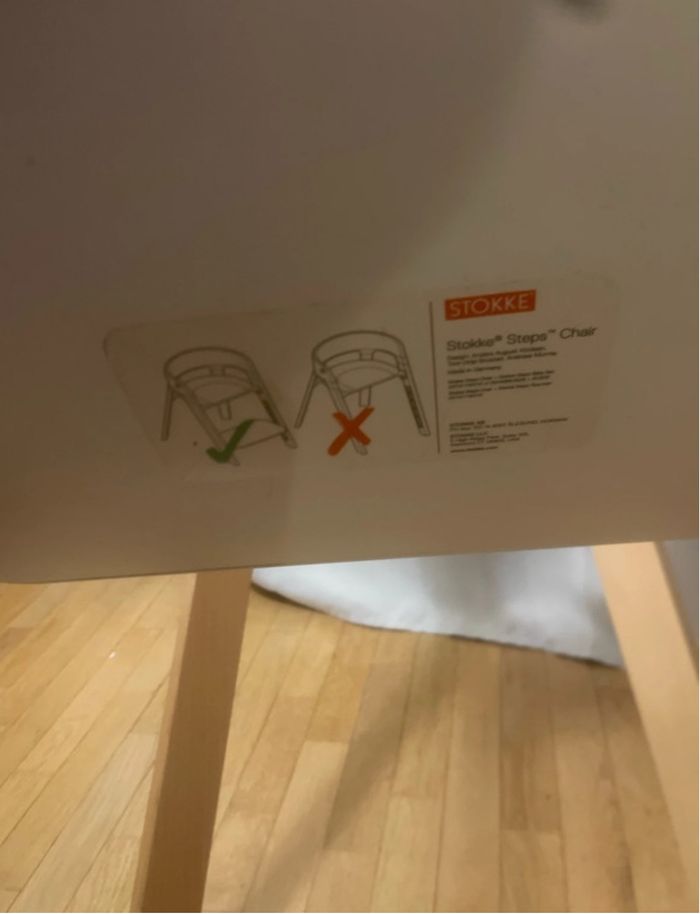 Chaise enfant stokke steps - photo numéro 9