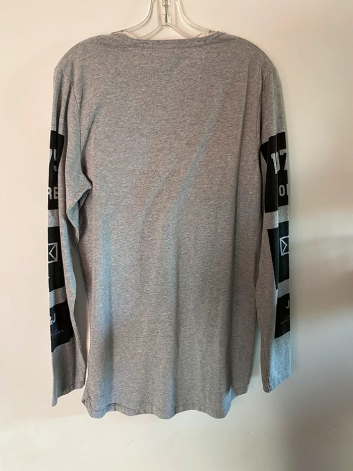 Tee shirt manches longues Jack and Jones - photo numéro 3