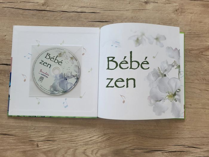 livre + CD "bébé zen" avec musique relaxante - photo numéro 3