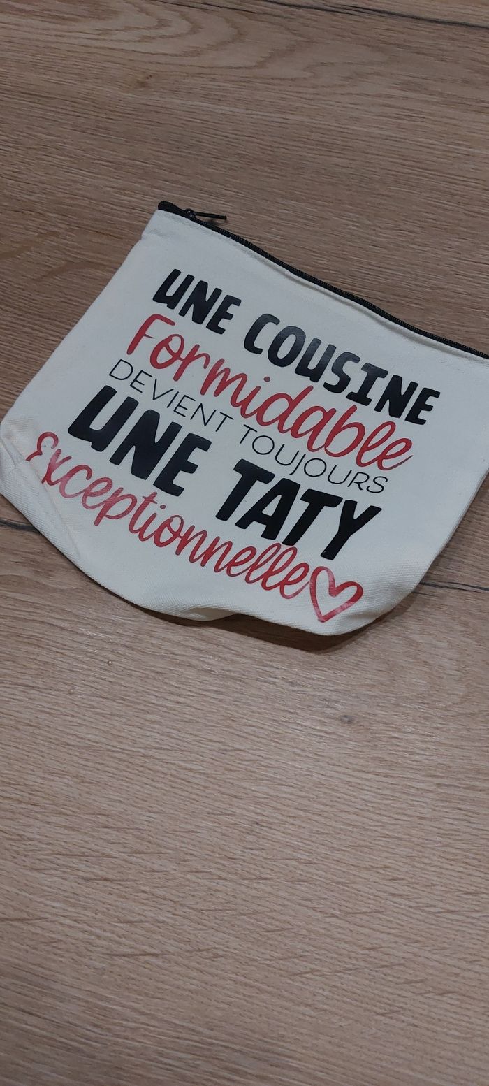 Pochette marraine, taty, amie, cousine - photo numéro 8