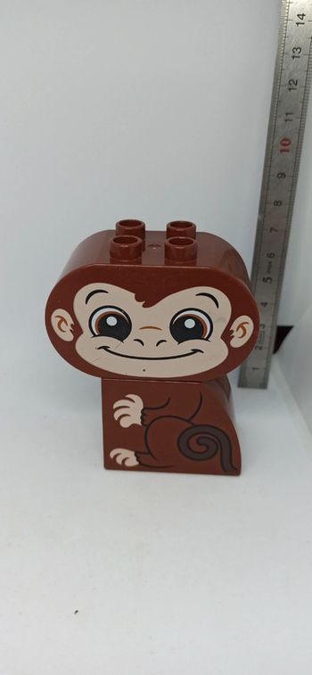 Briques en forme de singe lego duplo