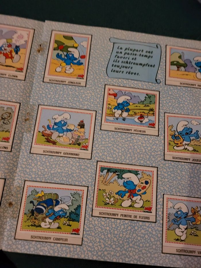 RARE Album Panini complet la Parade des Schtroumpfs Gargamel stickers autocollants collection - photo numéro 6