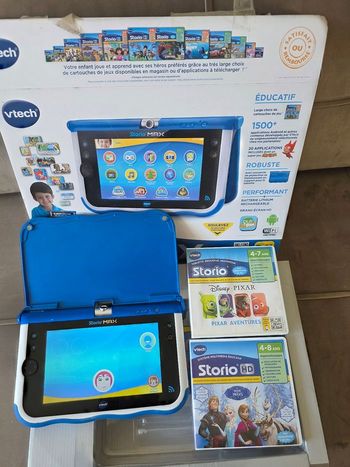 Storio max avec 2 jeux 