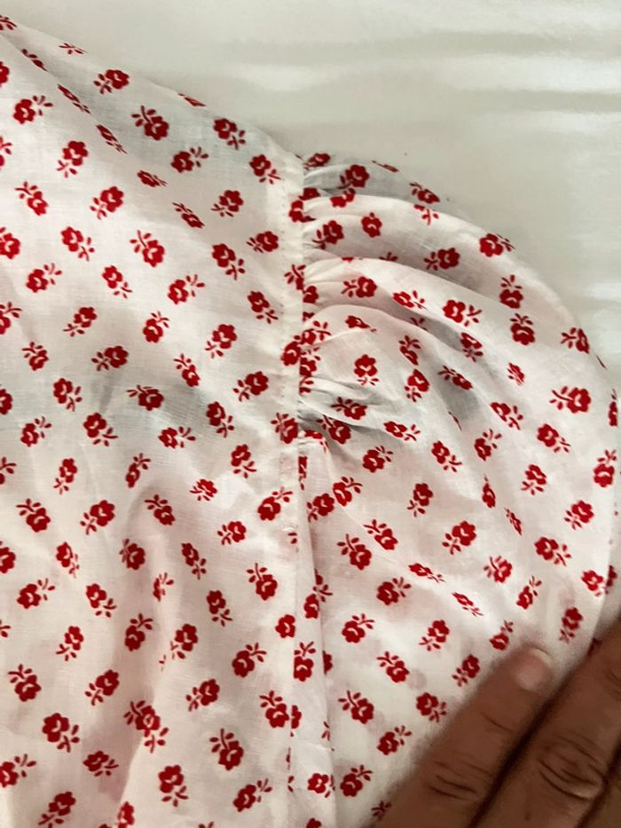Blouse Bambino Claudie Pierlot imprimée fleurs Taille 36 - photo numéro 10