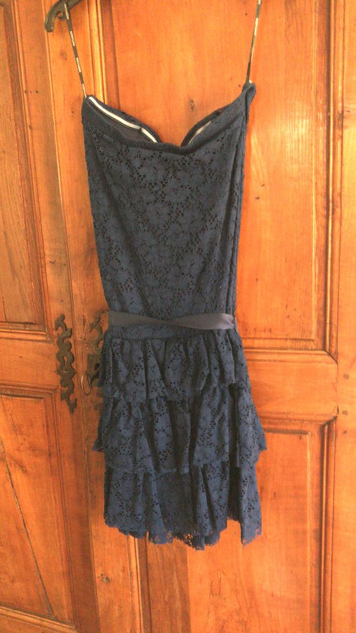 Morgan robe bustier taille M couleur bleu - photo numéro 5