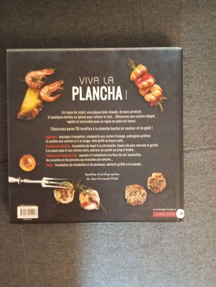 Livre de cuisine.recettes pour plancha - photo numéro 2