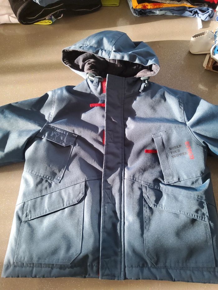 Blouson chaud avec veste amovible et reversible 3 ans