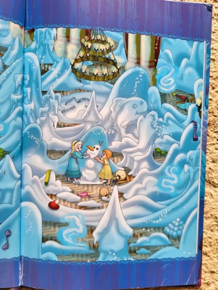 Livre jeu Cherche et trouve La Reine des Neiges Disney - photo numéro 6