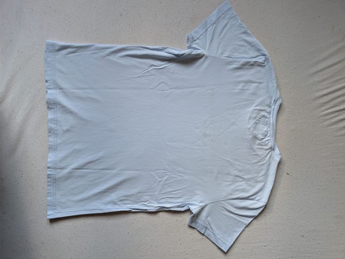 T-shirt Tommy Hilfiger Bleu Ciel - Coton Bio - Taille L - photo numéro 5