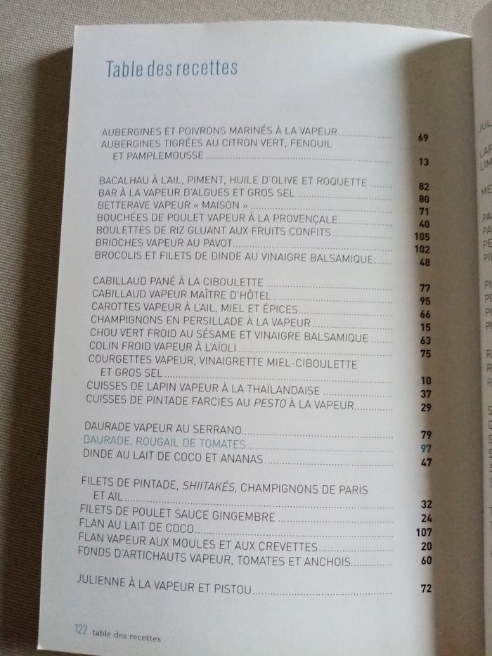 Livre : cuisine à la vapeur - photo numéro 4