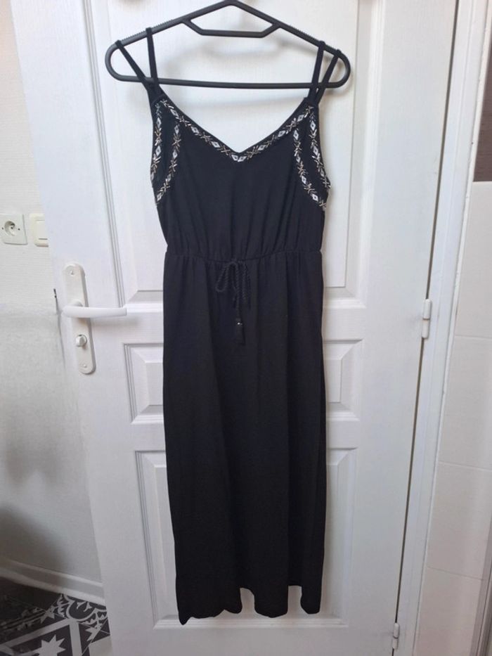 Robe longue noir kiabi taille S - photo numéro 3
